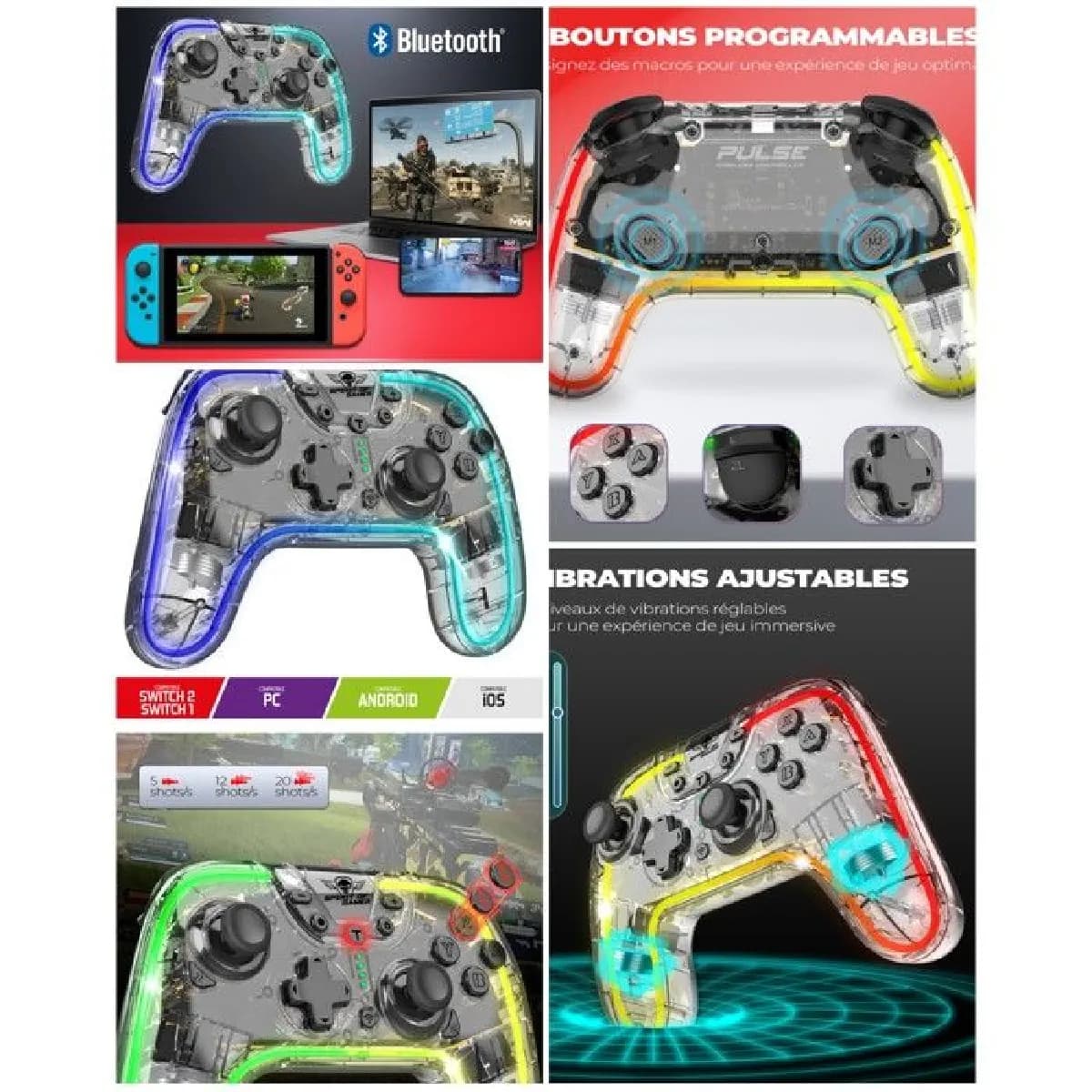 SPIRIT OF GAMER BT PRO GAMING Switch