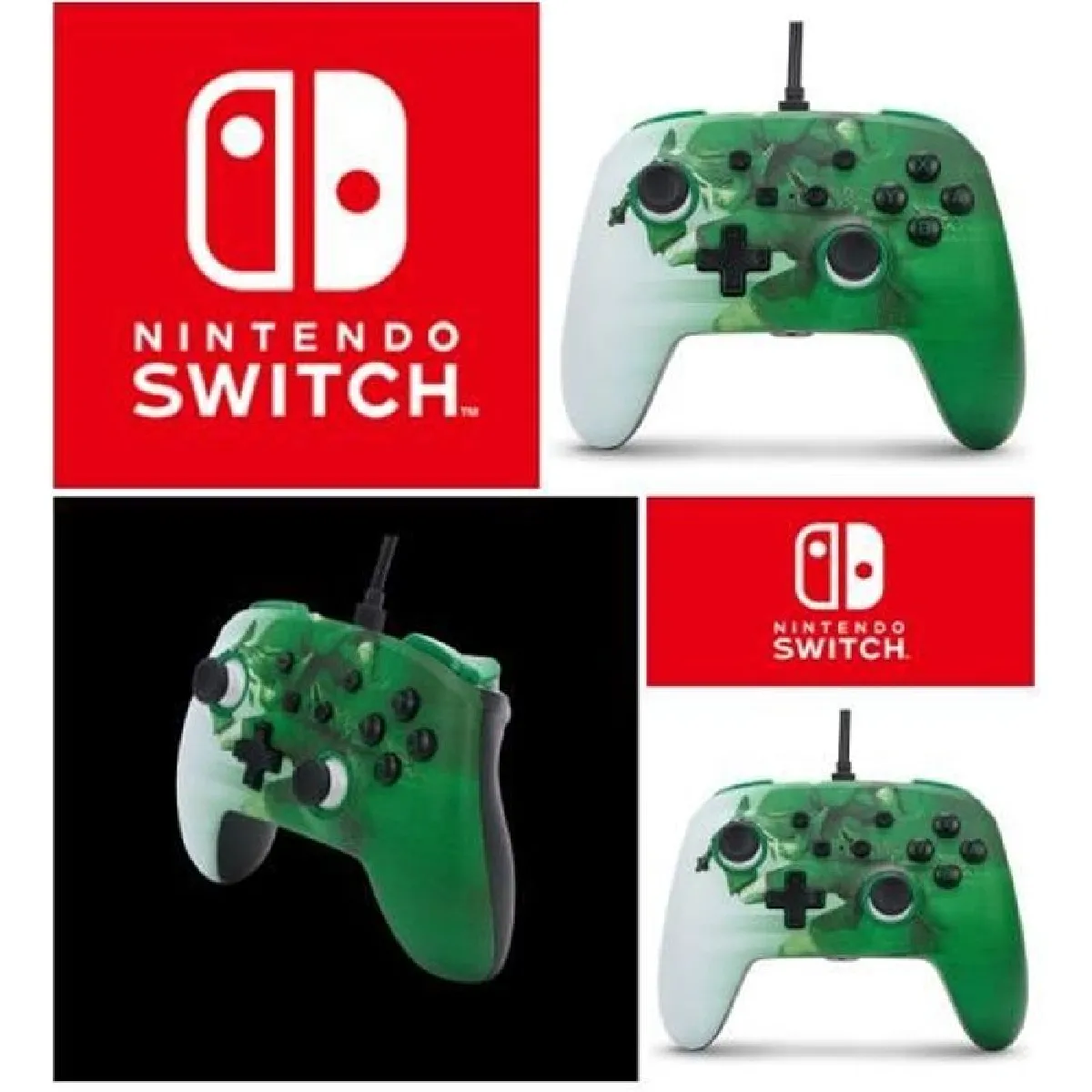 POWER A Manette SWITCH Zelda Heroic Link