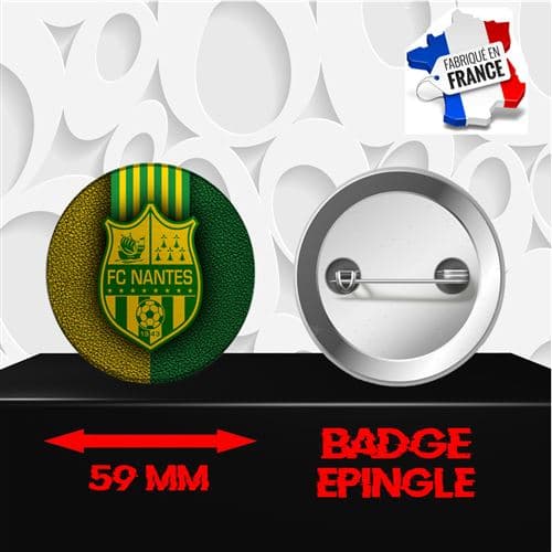 Badge à épingle 59 mm Collection Football Club de Foot Europe 653