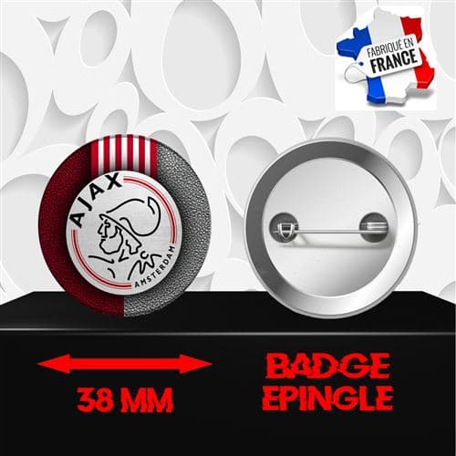 Badge à épingle 38 mm Collection Football Club de Foot Europe 684
