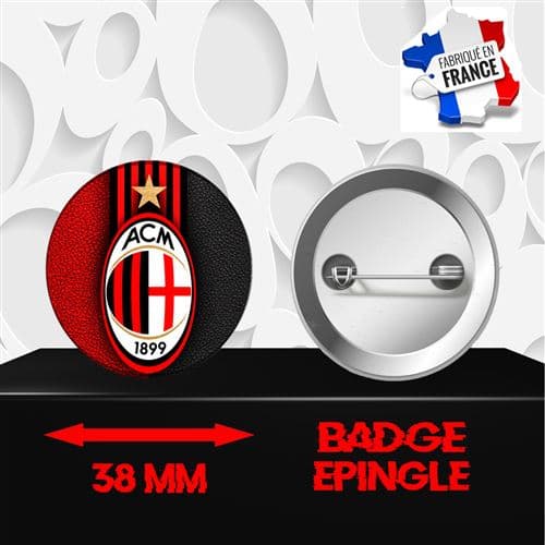 Badge à épingle 38 mm Collection Football Club de Foot Europe 675