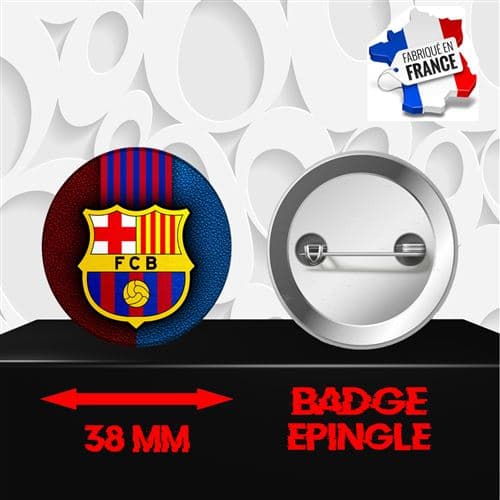 Badge à épingle 38 mm Collection Football Club de Foot Europe 670