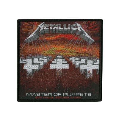 Patch Metallica : Master of Puppets Sous Licence Officielle