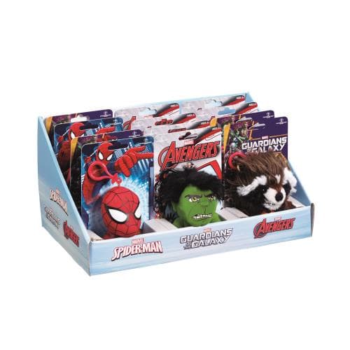 Porte-clés Marvel Mini Peluches Sonores 17 cm